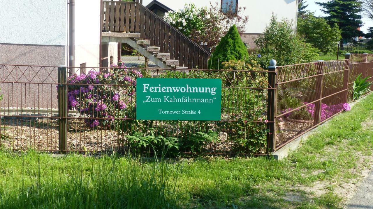 Ferienwohnung Zum Kahnfahrmann Lübbenau Exterior foto